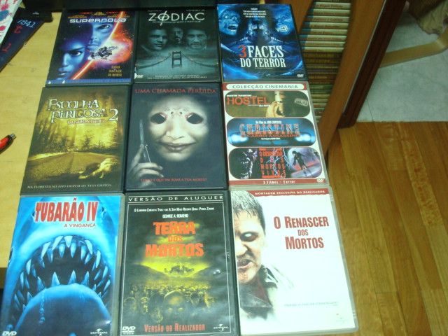 lote 14 filmes terror originais ,fausto, etc