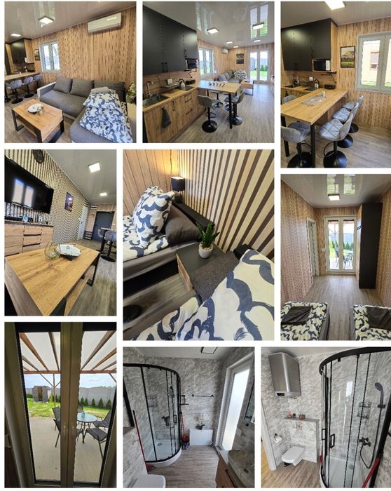 Powidz Domek domki z Sauną Jacuzzi Grill Pizza Ognisko