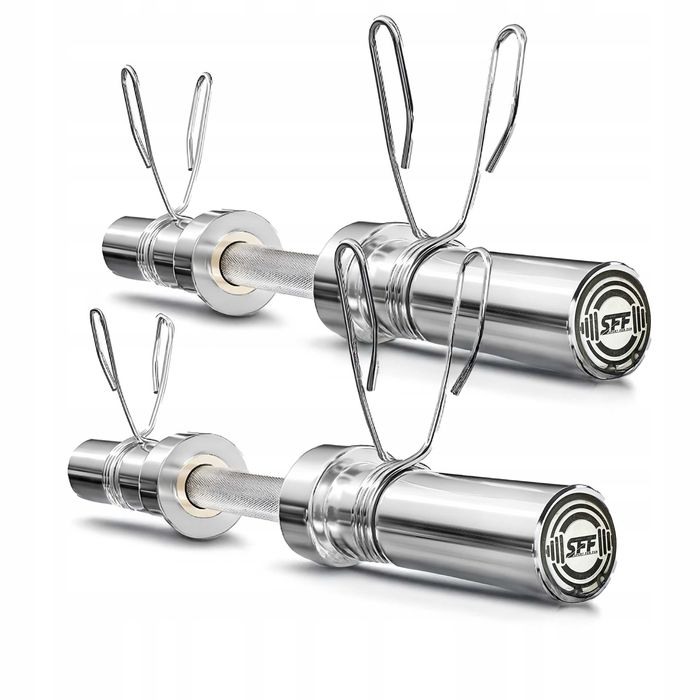 2x Gryf krótki Olimpijski 50mm łożysko chromowany + Gratis zaciski