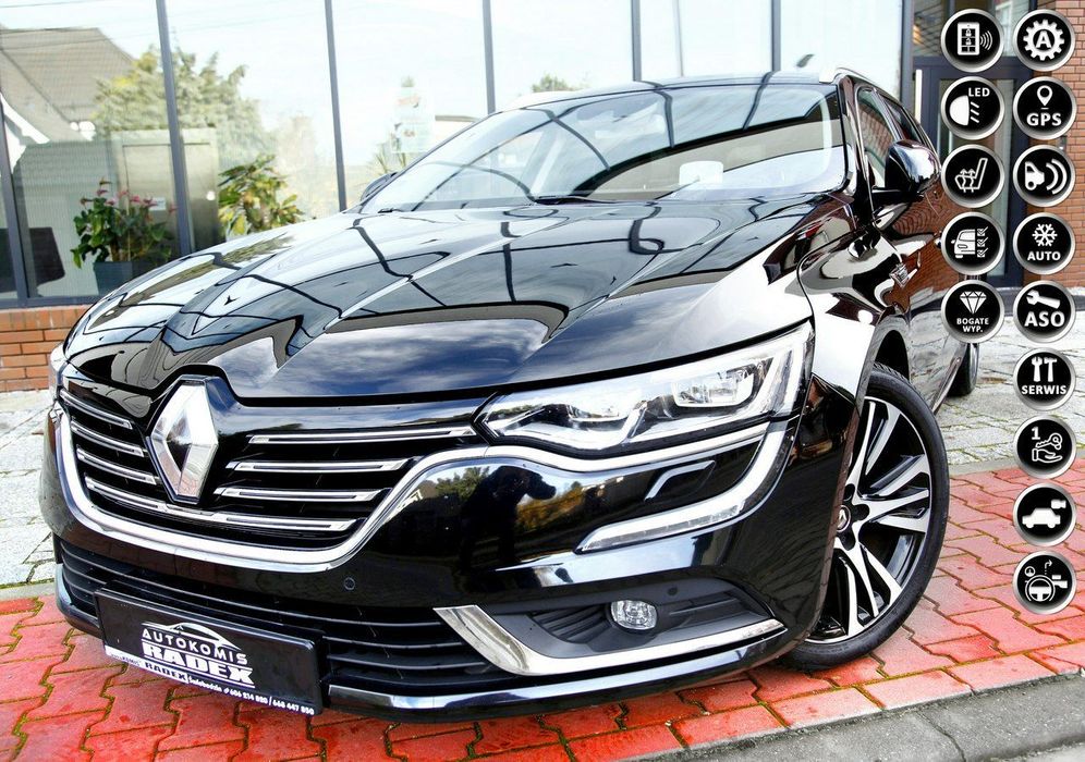 Renault Talisman HeadUpDisplay|Pólskóry|FuLLLed| Navi|Kamera|2x Park| Serwis|GWARANT