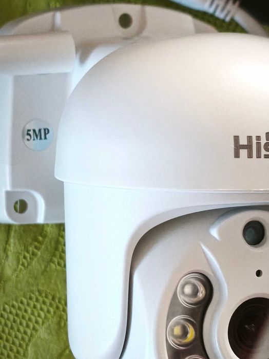 Sistema de Videovigilância CCTV NVR Wi-Fi 4 Câmaras PTZ 5MP HISEEU