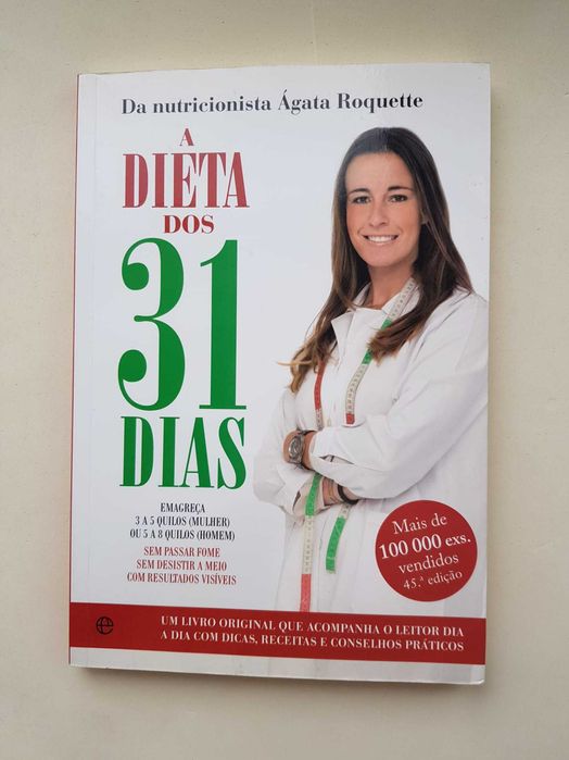 Livro 'A Dieta dos 31 Dias' de Ágata Roquette