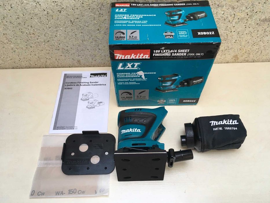 Оригинал Makita 18V 12V 40V Бесщеточный инструмент LXT CXT XGT