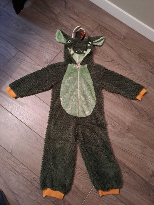 Strój smoka- kombinezon 5-6 lat, 116cm