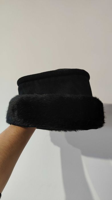 Damska Zimowa Czapka Rabionek Futerko