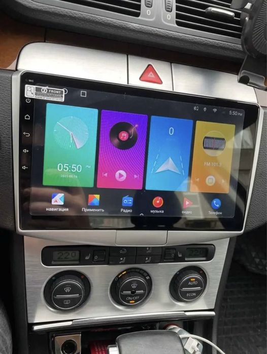 Штатна магнітола vw passat b6 b7 cc б6 б7 сс