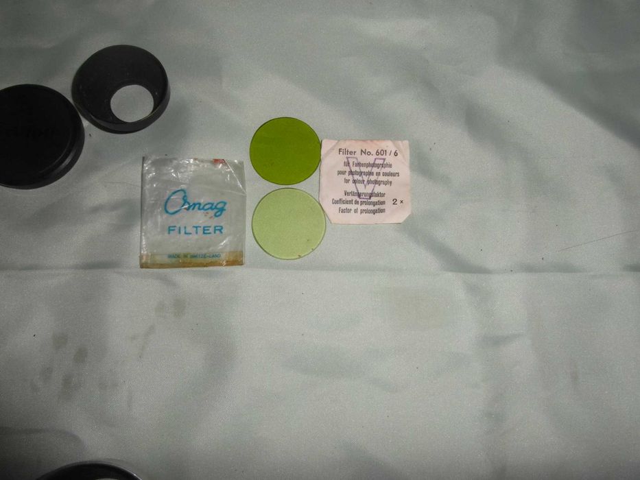 Peças variadas para maquinas fotográficas