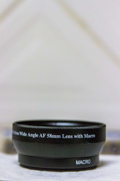 Lente Canon Grande Angular 0.45x HD + Macro – Bom Estado