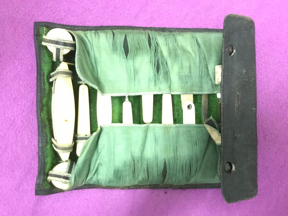 Kit conjunto manicure pedicure Antigo vintage