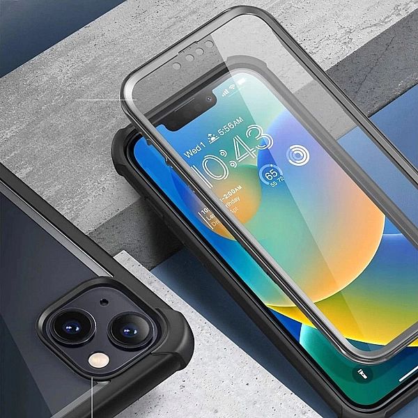 Pancerne plecki Supcase do iPhone 14 Plus / 15 Plus - czarne etui