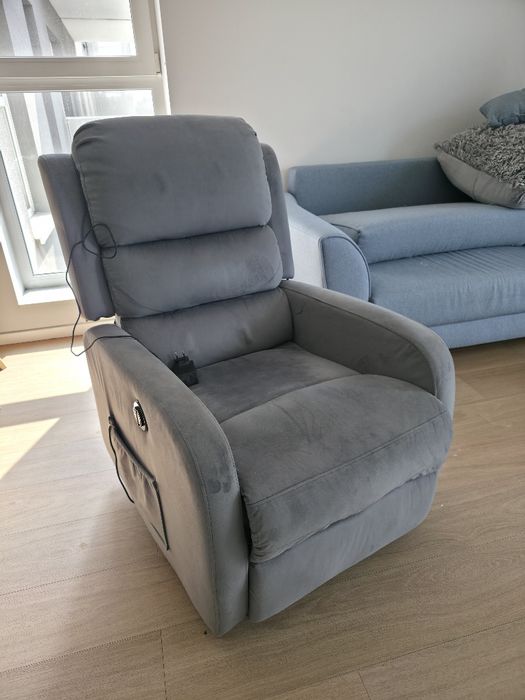 Fotel rozkładany z masażem !! STAN IDEALNY!!
