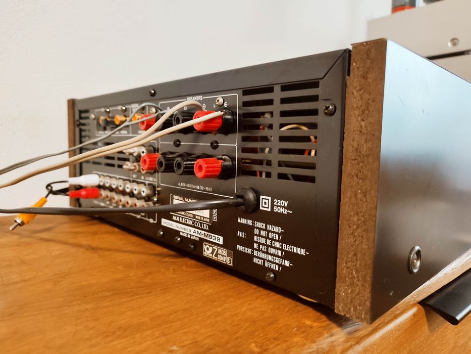 NOWA CENA! Wzmacniacz Akai AM -M 939 + pilot,dac burr brown!
