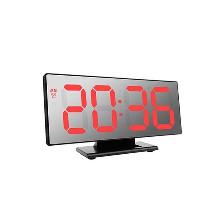 Zegar elektroniczny LED DS-3618L czerwony LED z budzikiem, termometr
