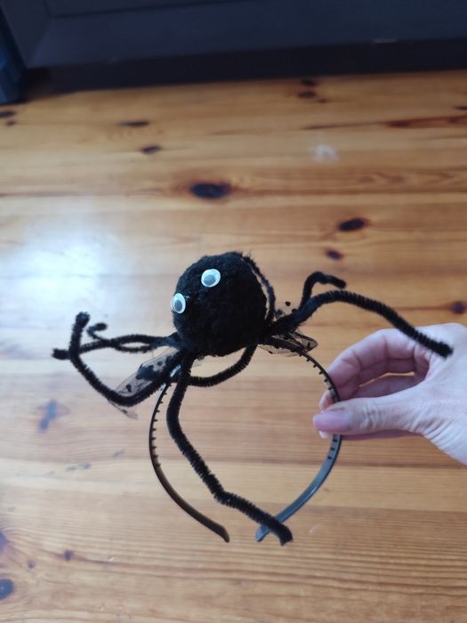Opaska Halloween pająk