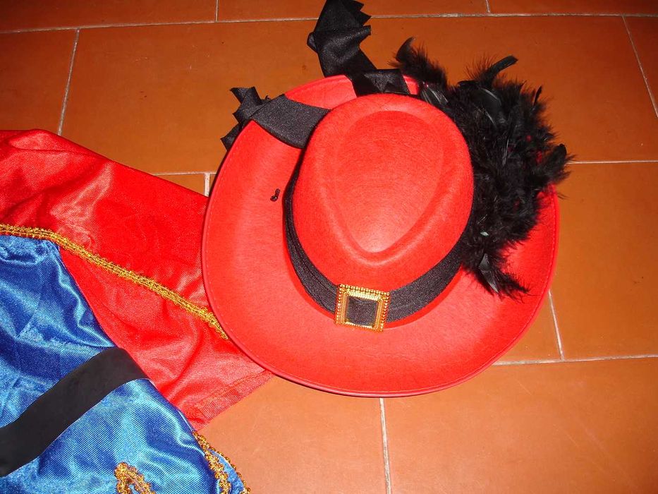 fantasia de mosqueteiro 4 anos