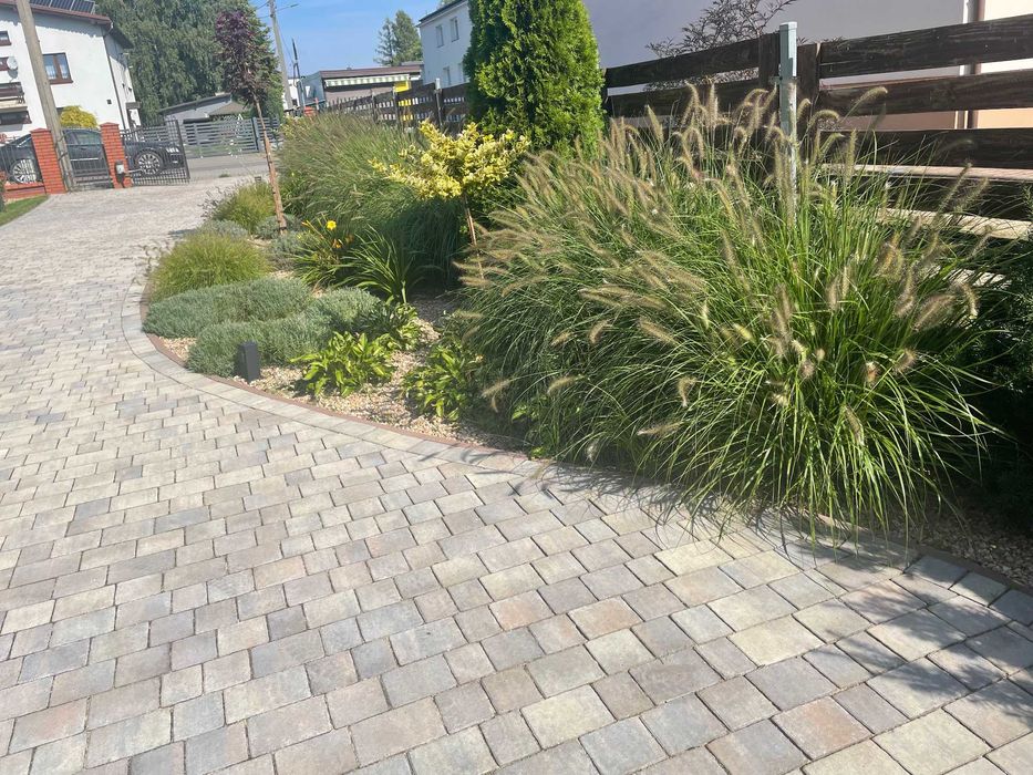 Układanie kostki brukowej brukarstwo zakładanie ogrodów trawniki