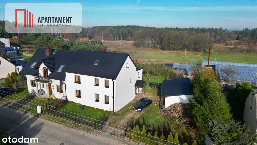 Tylko u nas! Dom dwa mieszkania, blisko lasu