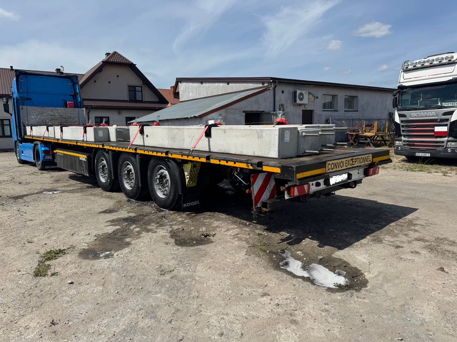 Wynajem naczep platforma