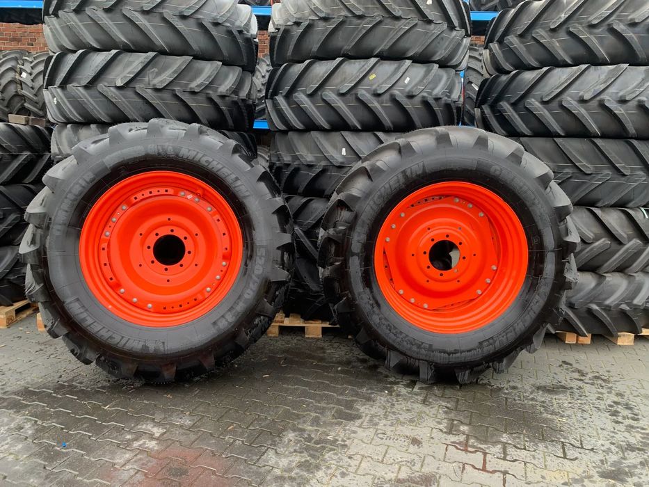 FV 23% Nowa Opona 520-70-38 MICHELIN OMNIBIB Opona + Felga Kubota Koła