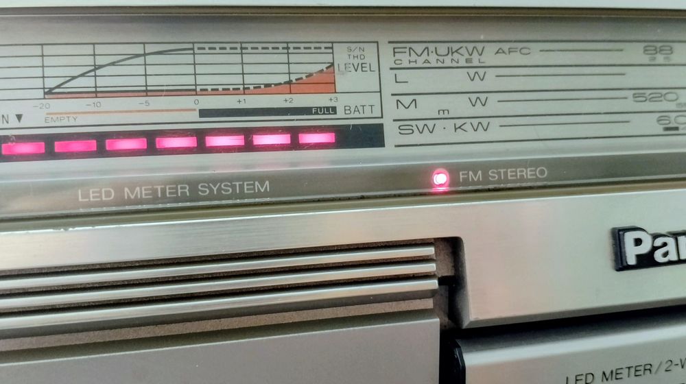PANASONIC RX5030L boombox '80 rzadki model po rewitalizacji