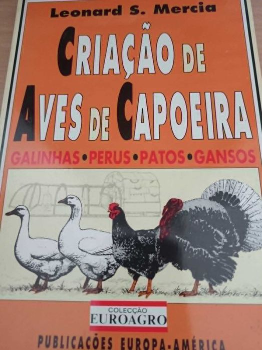 vendo livro criação de aves de capoeira