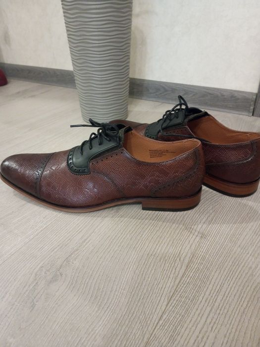 Мужские классические туфли STACY ADAMS. Натуральная кожа.