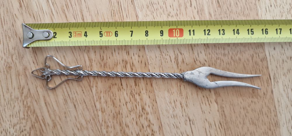 Widelec do przekąsek PRL