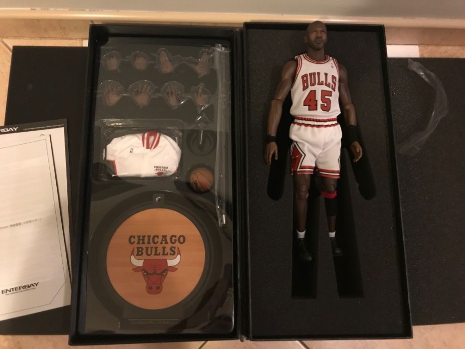 Michael Jordan 45 Enterbay 1/6 Chicago Bulls NBA 23 Nowy 1/3000