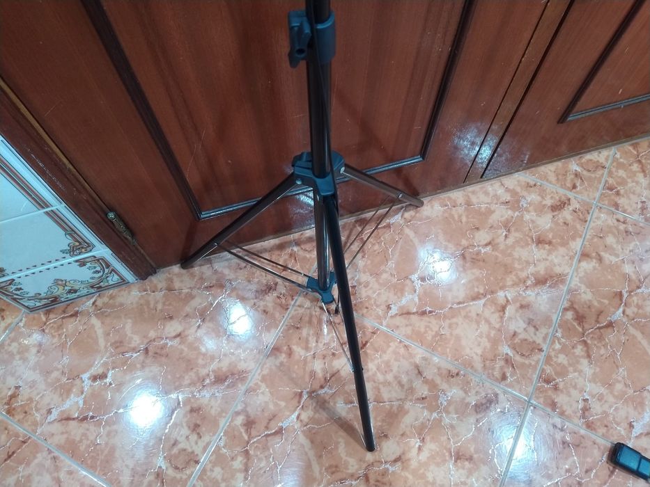 Ring light tripé led luz circular estúdio casa quarto apartamento vivenda carro cozinha escritório gabinete sala