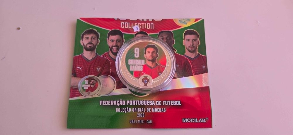 Moedas Seleção Portuguesa