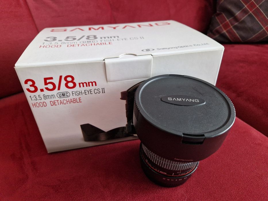 Samyang 3.5/8mm Fish Eye Canon CSII