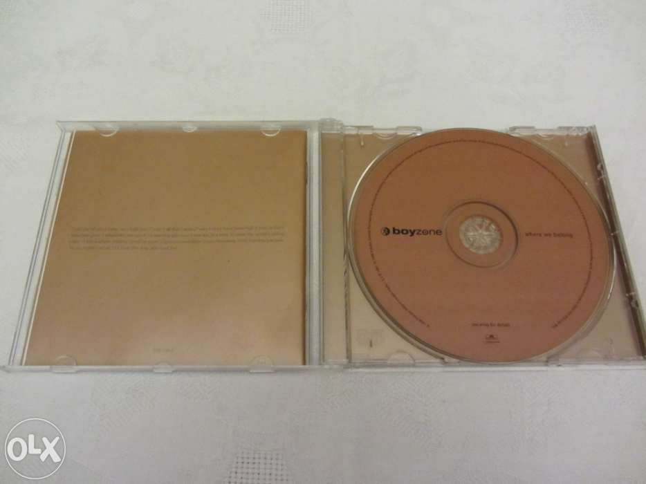 Cd - boyzone - where we belong