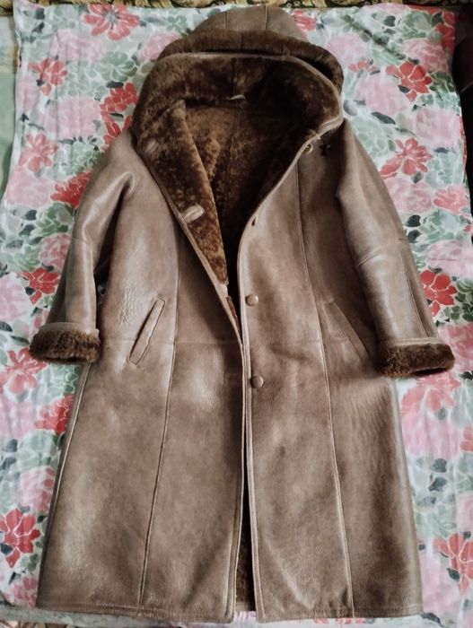 Натуральна якісна жіноча шкіряна дублянка GARBARNIA XXL 52-54 розмір