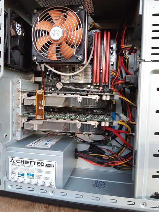 Solidny komputer do gier "retro" Win XP/Vista - QX6700 + Quadro SLI
