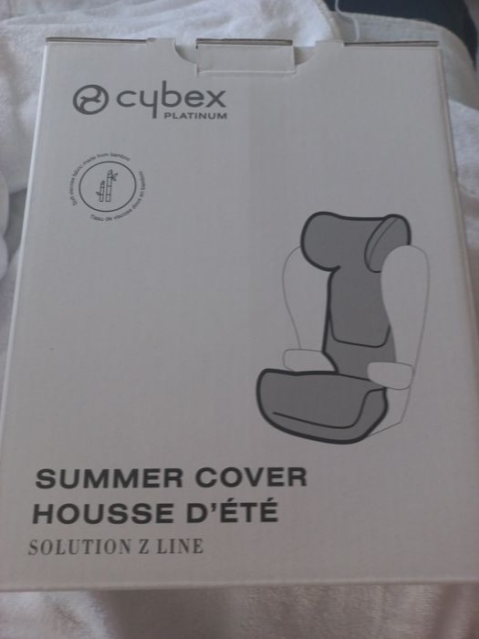 Cybex Summercover pokrowiec letni do fotelika Solution Z i Solution Z i-Fix White