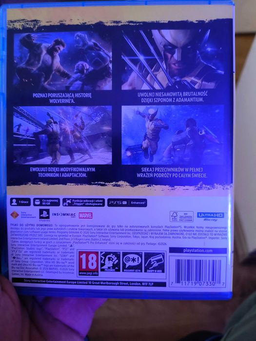 Wolverine ps 5 ideał