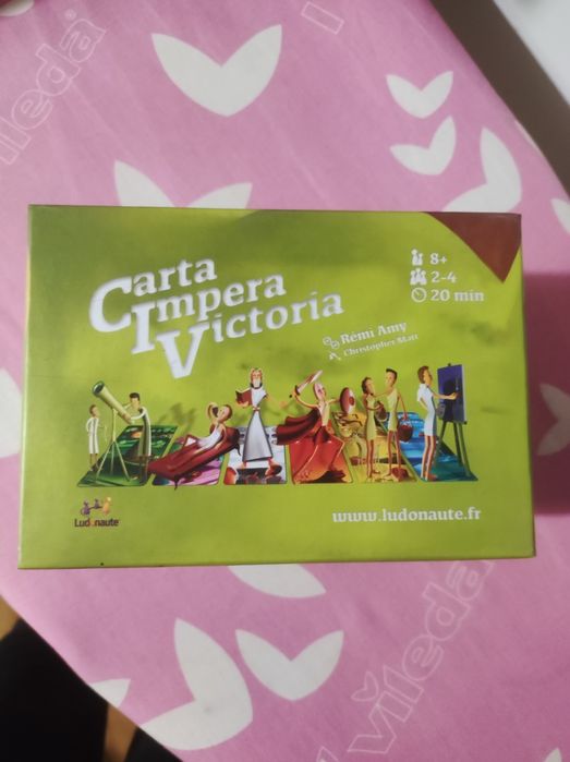 Carta impera Victoria gra planszowa planszówka wieczór rozrywka