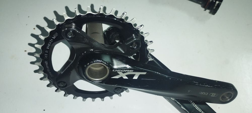 Pedaleiro XT+ Prato Garbaruk 34T