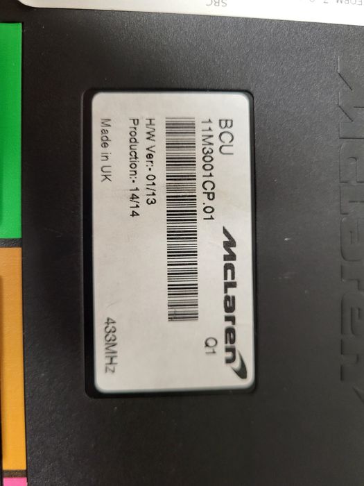 Mclaren 650S Spider 3.8 650km Komputer Sterownik Silnika