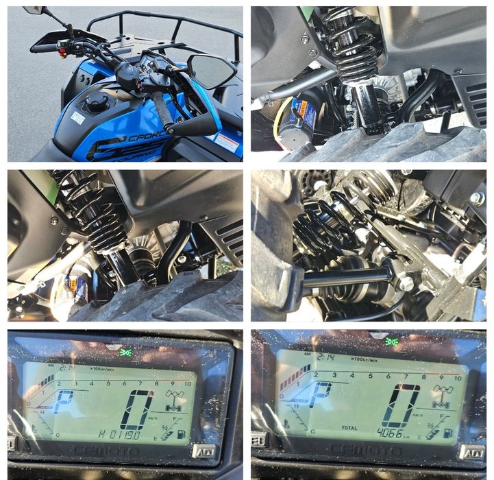 Cf Moto 625 Long Wspomaganie Zadbany Quad przeprawowy Dwuosobowy