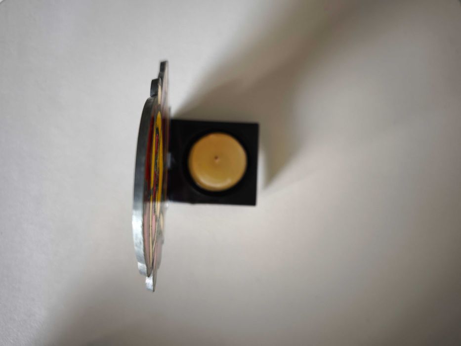 Conjunto de quatro vitrais em acrílico para decoração de Natal