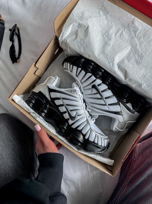 !ВАУ! Nike Shox TL White Black |36 37 38 39 40 41