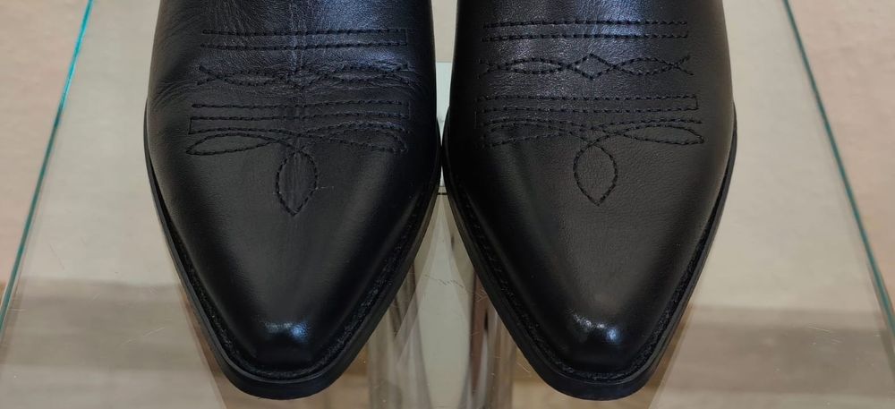 Badura Nowe Skórzane Kowbojki r.38