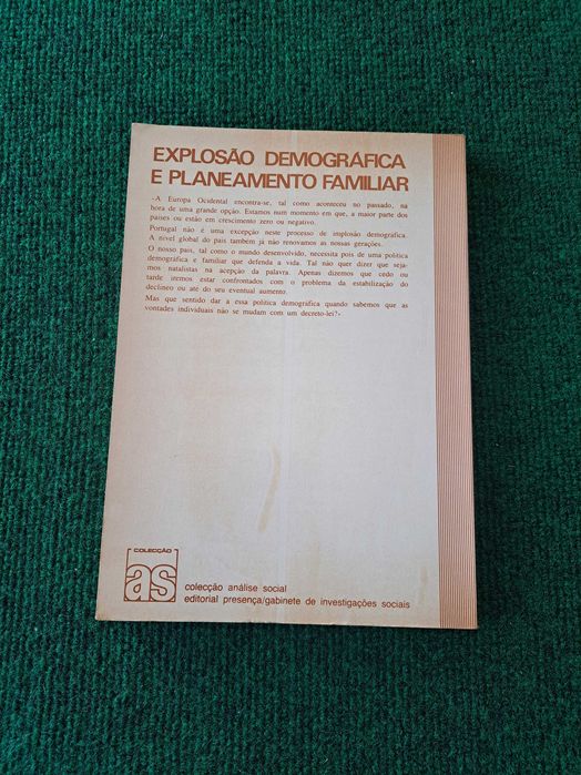 Explosão Demográfica e Planeamento Familiar - J. Manuel Nazareth