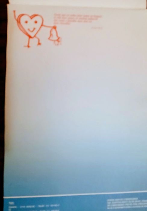 Papel de carta com mensagens