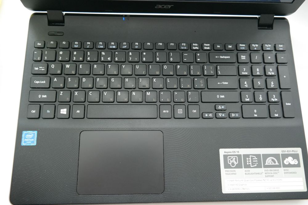 Acer ES1-531/n3700-4ядра/ОЗУ-4gb/HDD-500gb/АКБ-5 год