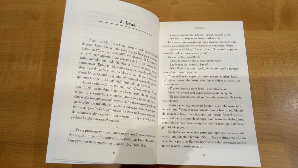 "O Recruta" - Livro Infantojuvenil