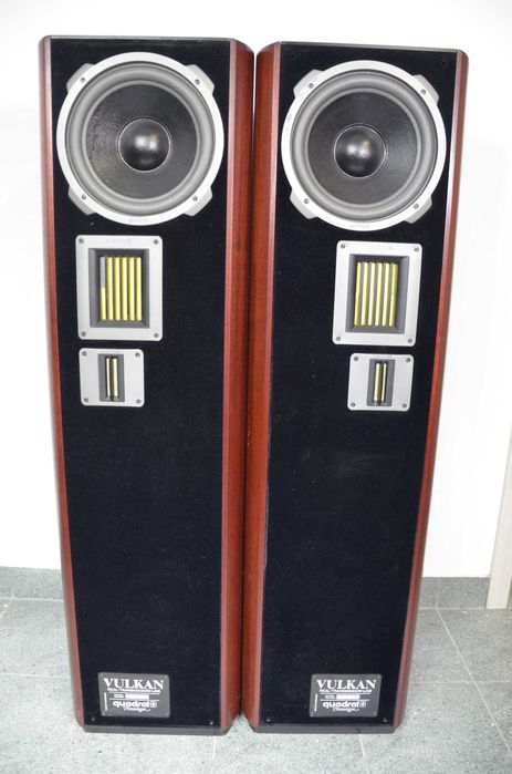 KOLUMNY Quadral Vulkan V linia transmisyjna Wstęga Okazja Hi-End