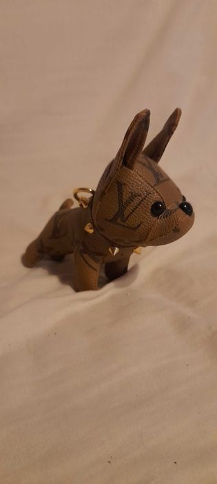 Acessório para mala / Porta chaves bulldog LV