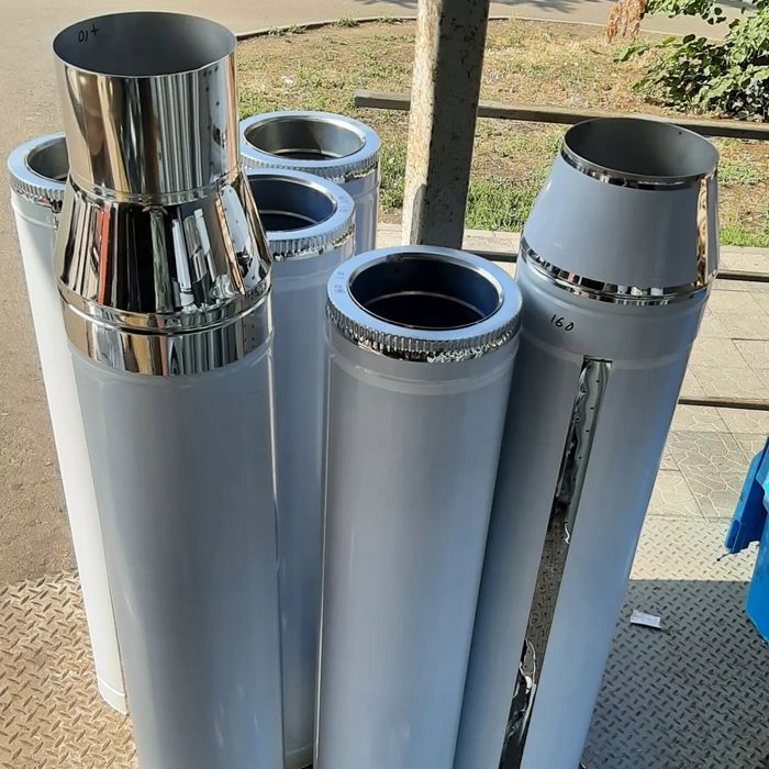 Димохід ф150 нержавійка оцинковка